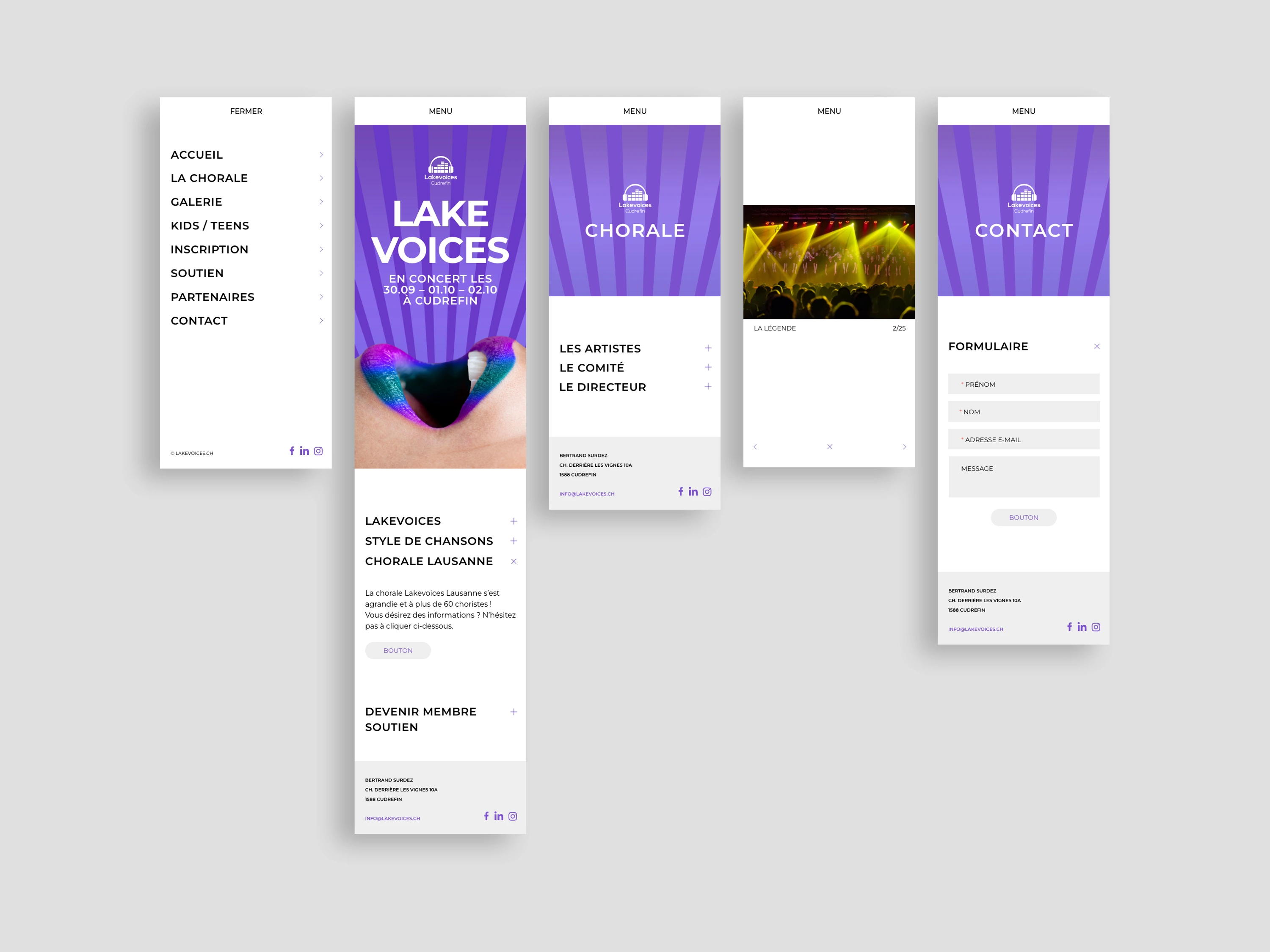 Lakevoices, la version mobile.
